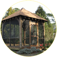 The gazebo at Chaos II